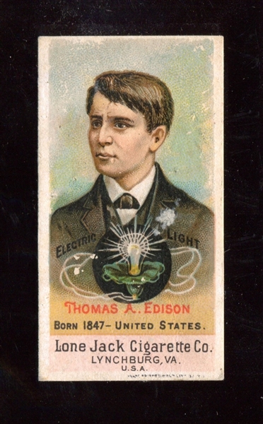 N365 Lone Jack Inventors Thomas Edison