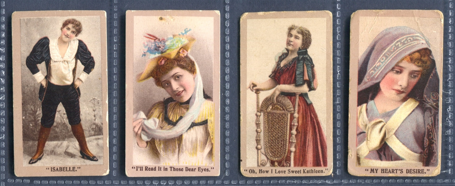 T410 American Tobacco Company Lot of (4) Cards