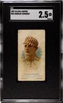 N28 Allen & Ginter Worlds Champions (1st Series) Charles Comiskey SGC2.5 Good+