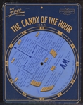 H.D. Foss "The Candy of the Hour" Time Zone Dial
