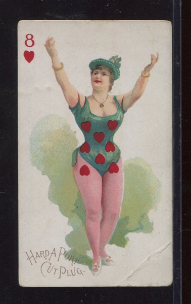 N458-3C Moore & Calvi Hard-A-Port (Maclin-Zimmer Overprint) 8 of Hearts