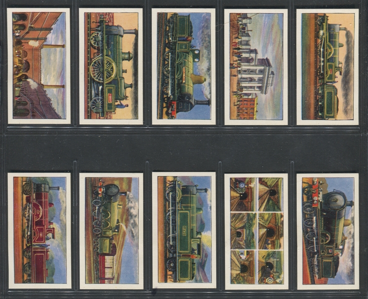 1964 Northern Co-Op History of the Railways Complete Set of (25) Cards