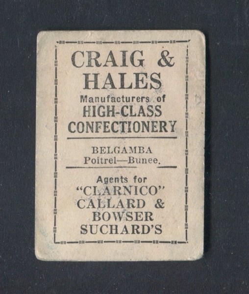 1926 Craig & Hales (Australia) – Sportsmen & Racehorses  (Belgamba) Rare card