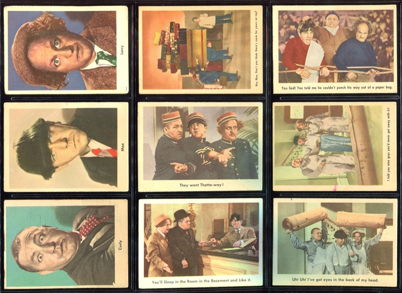 1959 Fleer Three Stooges Complete Set of (96) Cards