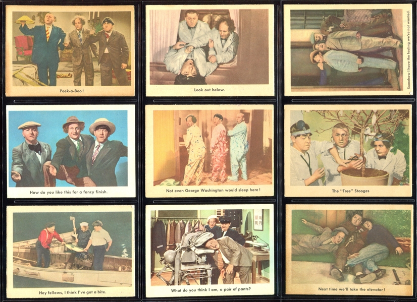 1959 Fleer Three Stooges Complete Set of (96) Cards