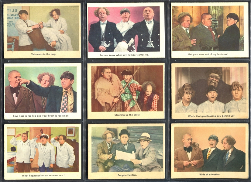 1959 Fleer Three Stooges Complete Set of (96) Cards