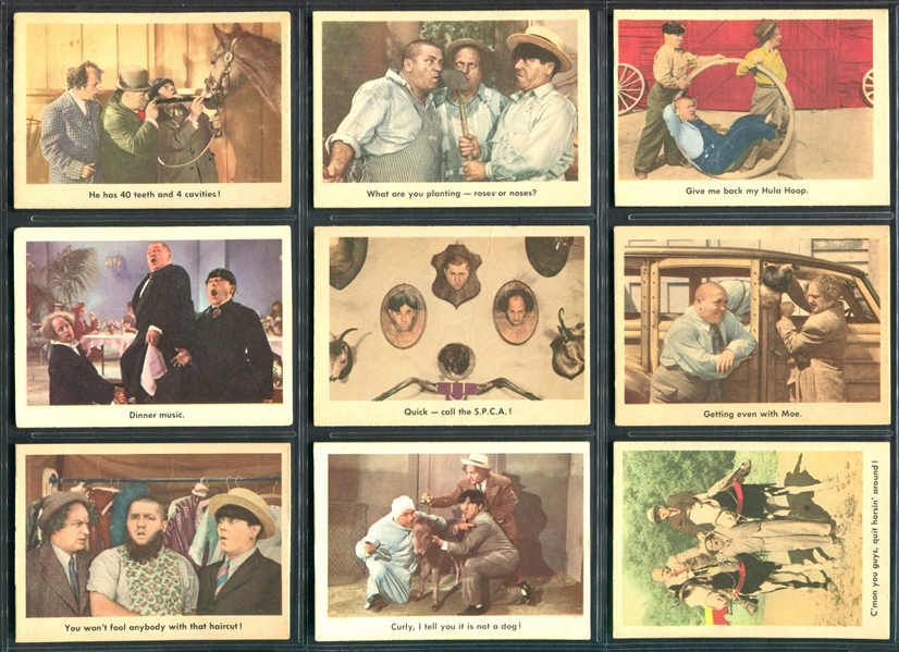 1959 Fleer Three Stooges Complete Set of (96) Cards