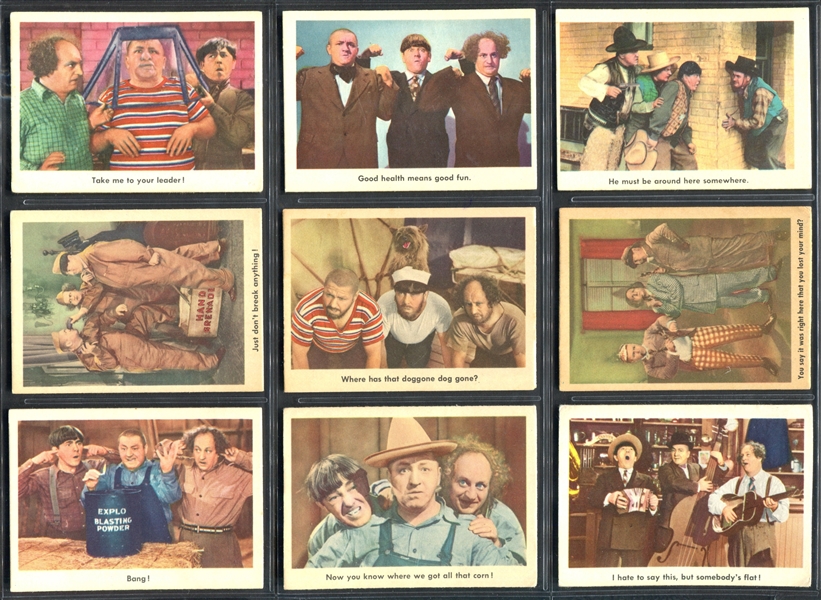 1959 Fleer Three Stooges Complete Set of (96) Cards