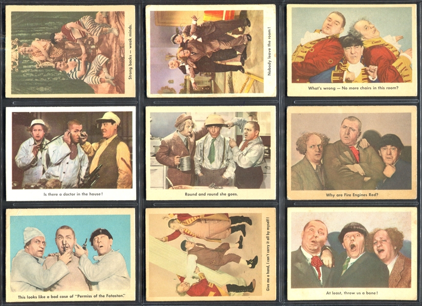 1959 Fleer Three Stooges Complete Set of (96) Cards