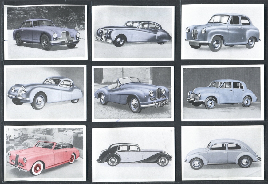 1950's German Automobile Lot of (51) Cards