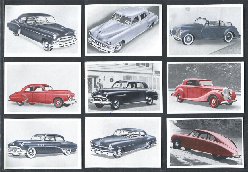 1950's German Automobile Lot of (51) Cards