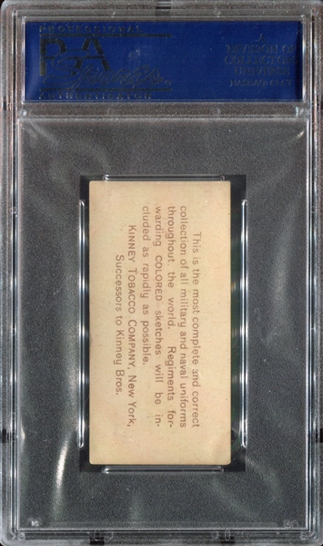 N224 Kinney Military Colonel, 3rd Regt. Mass V.M. PSA5 EX