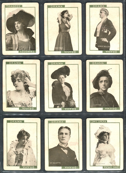 1904 C. M. Clark Stage Card Set of (63) With Extras