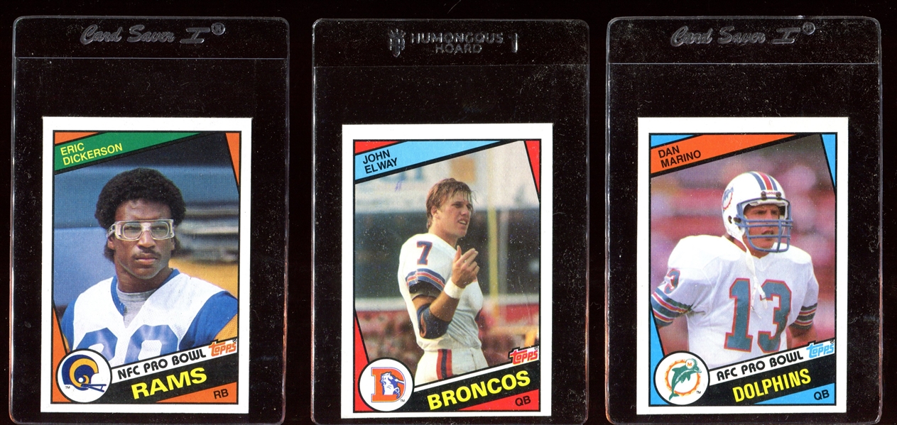 1984 Topps Football Complete Set of (396) Cards