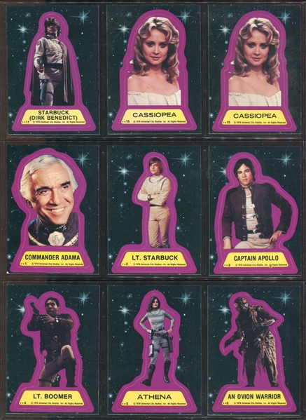 1970's/1980's Topps Sticker Lot of (85) From Various Issues
