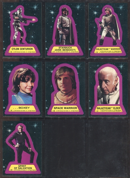 1970's/1980's Topps Sticker Lot of (85) From Various Issues