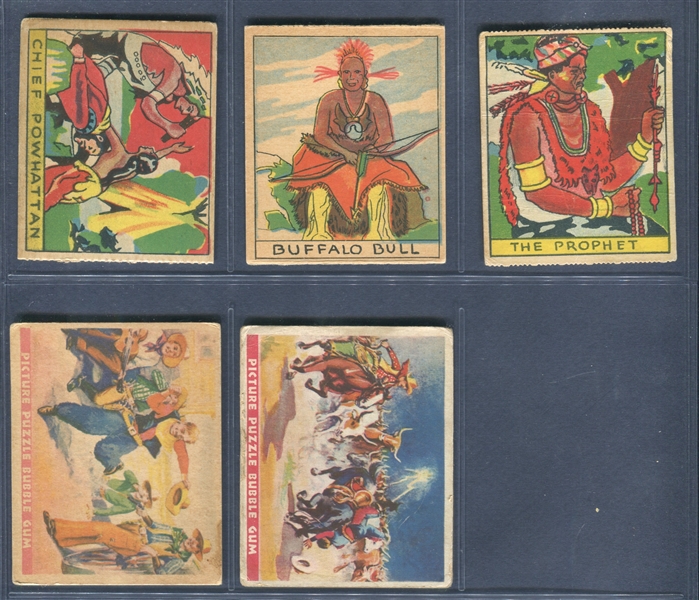 Mixed 1930's/1940's R Western-Themed Lot of (15) Cards