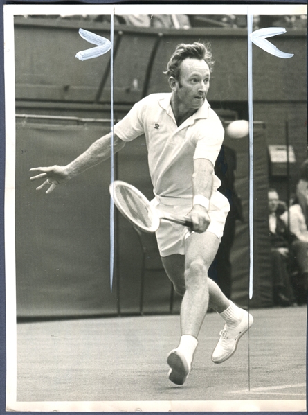 Tennis Hall of Famer Lot of Press Photos Lot of (25) 