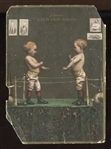 Interesting Lichten Brothers Cigars Boxing Trade Card Pair Picturing Trading Cards