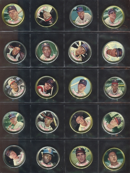 1964 Topps Coins Partial Set of (115/164) Coins