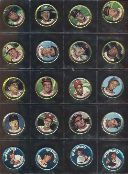 1964 Topps Coins Partial Set of (115/164) Coins