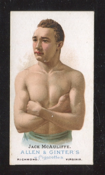 N28 Allen & Ginter World's Champions (Series I) Jack McAuliffe