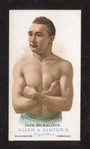 N28 Allen & Ginter Worlds Champions (Series I) Jack McAuliffe