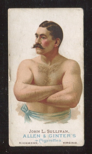 N28 Allen & Ginter World's Champions (Series I) John L Sullivan