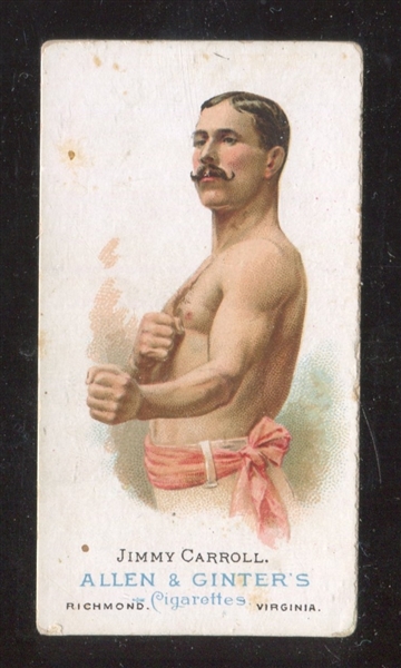 N28 Allen & Ginter World's Champions (Series I) Jimmy Carroll