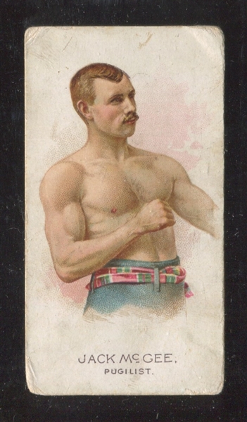 N29 Allen & Ginter World's Champions (Series II) Pugilist Jack McGee