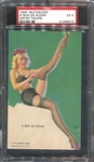 W424 Mixed Mutoscope Pinup Girls Lot of (11) With PSA-Graded Example