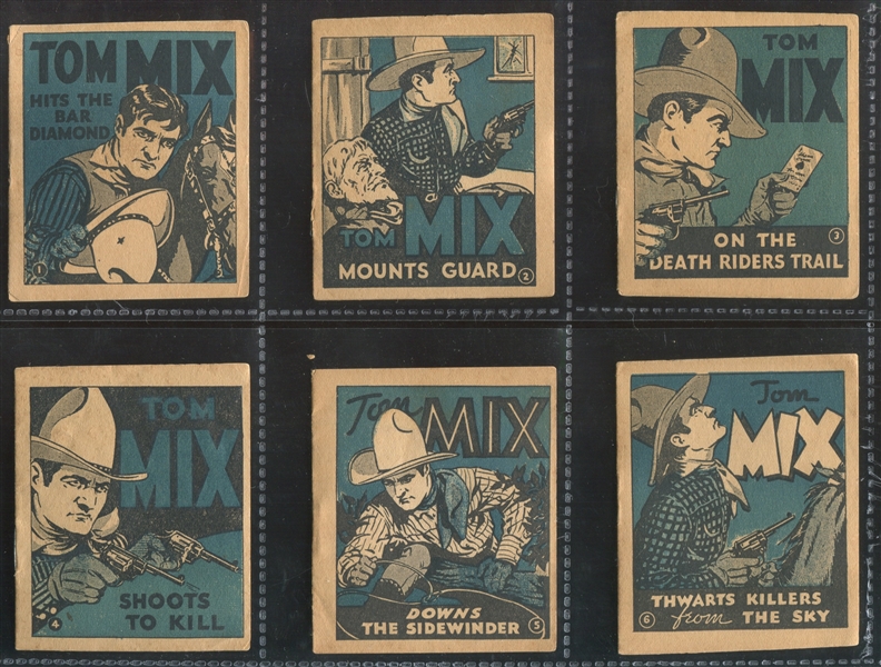 R151 National Chicle Tom Mix Booklets TOUGH Complete Set of (48) With High's