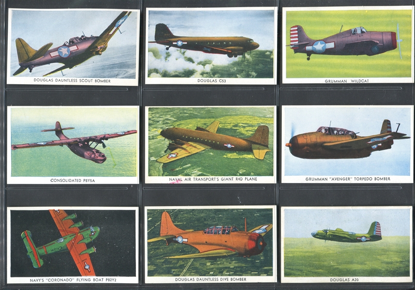 R10 Cameron Sales Airplanes Lot of (30) Cards