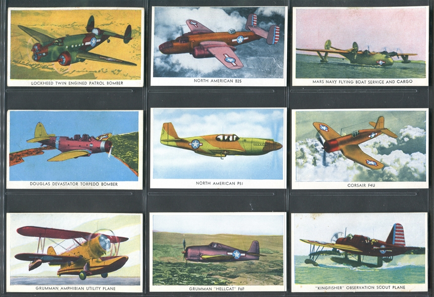 R10 Cameron Sales Airplanes Lot of (30) Cards