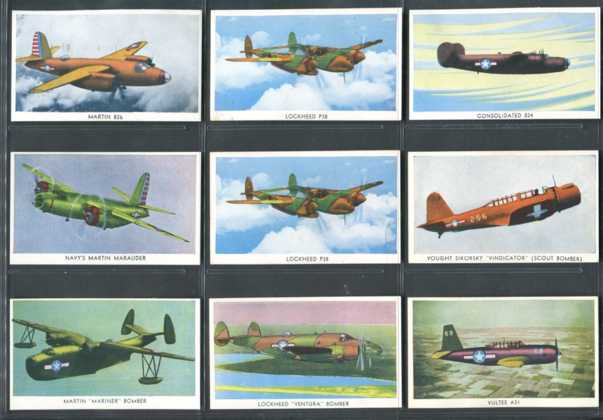 R10 Cameron Sales Airplanes Lot of (30) Cards