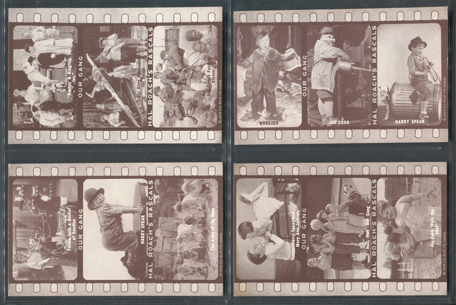 W-UNC Exhibit Supply Company Hal Roach's Our Gang Near Set of (30/32) Cards