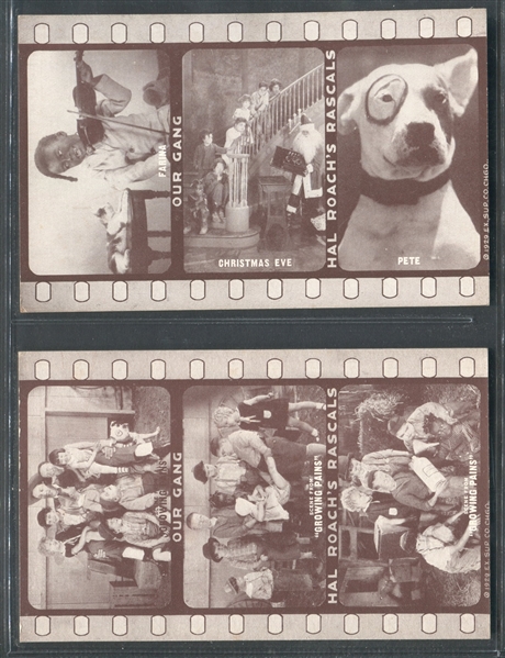 W-UNC Exhibit Supply Company Hal Roach's Our Gang Near Set of (30/32) Cards