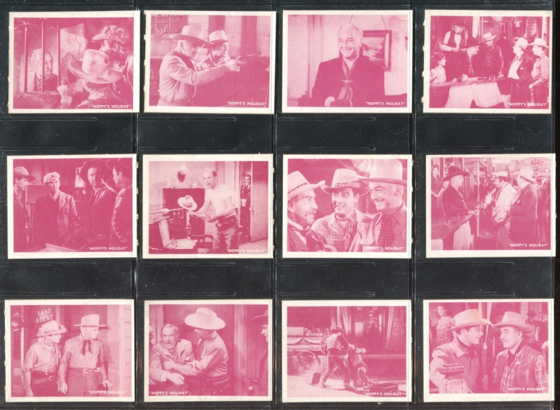 1950 Topps Hopalong Cassidy Complete Set of (238) With All (8) Foil Cards