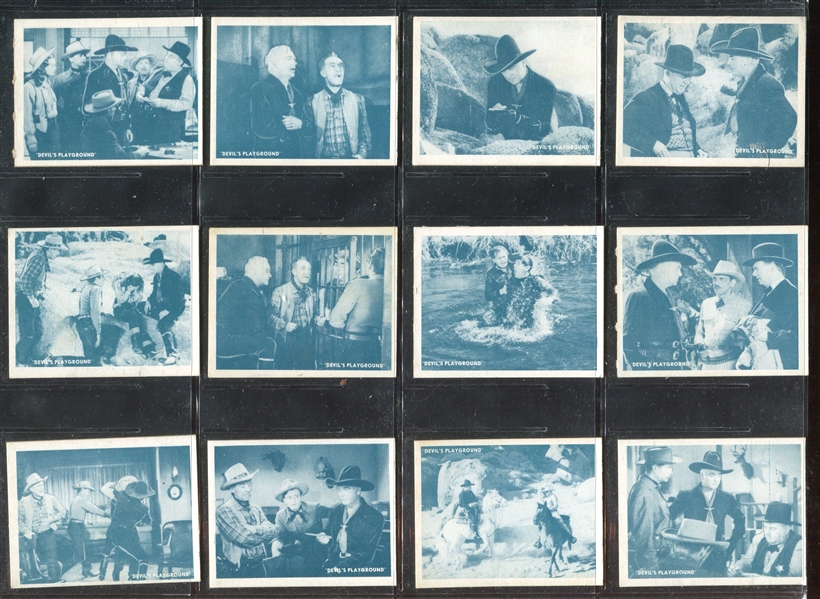 1950 Topps Hopalong Cassidy Complete Set of (238) With All (8) Foil Cards