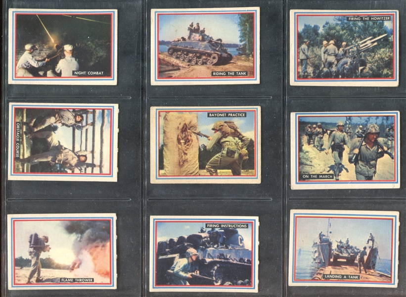 1953 Topps Fightin' Marines Complete Set of (96) Cards