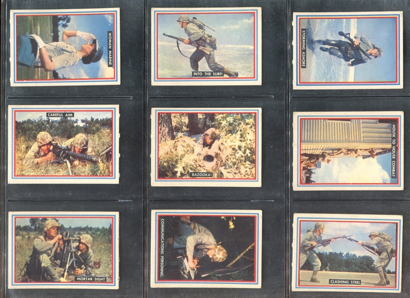 1953 Topps Fightin' Marines Complete Set of (96) Cards