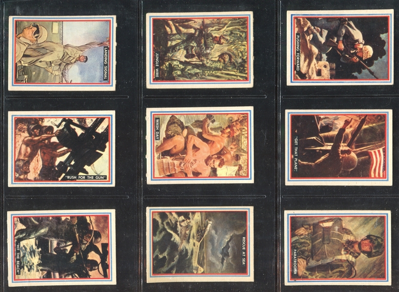 1953 Topps Fightin' Marines Complete Set of (96) Cards