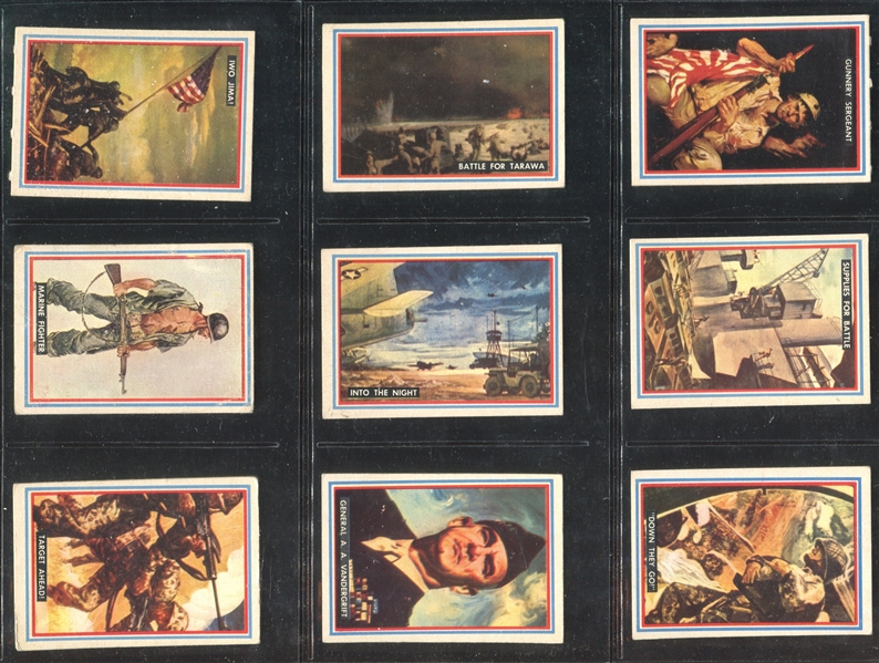 1953 Topps Fightin' Marines Complete Set of (96) Cards