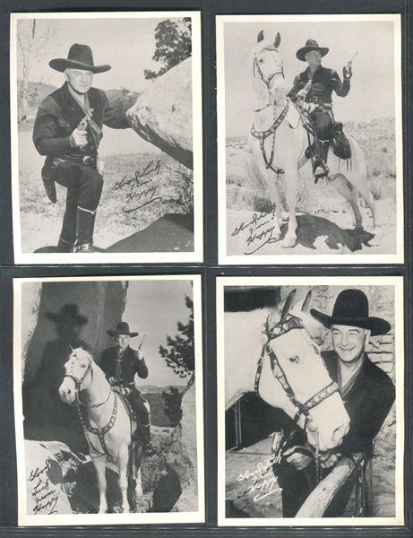 F-UNC Hopalong-Aid Hopalong Cassidy Folio with (12) Photos and Extra Hopalong Piece