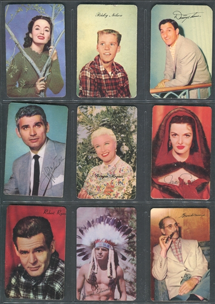 D77 Mother's Cookies Television & Radio Stars Lot of (20) Cards