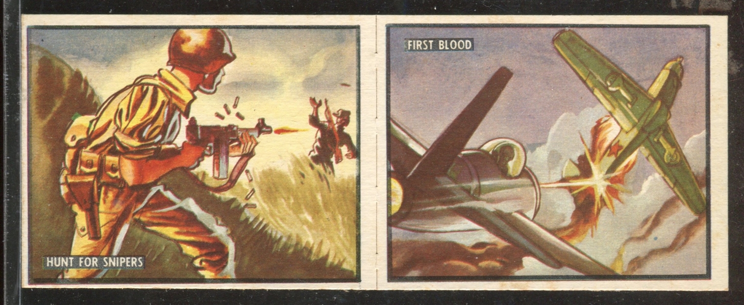 1950 Topps Freedom's War Panels Lot of (2)