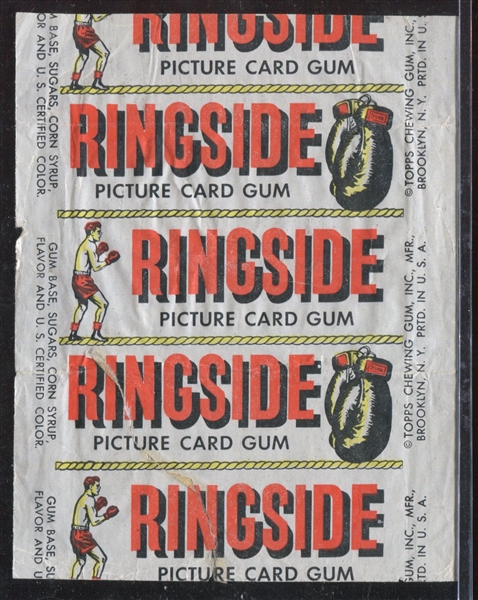 1951 Topps Ringside One Cent Wrapper