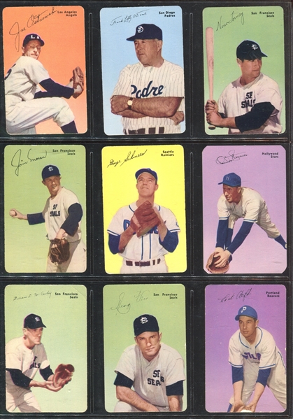 1953 Mother's Cookies PCL Lot of (17) Cards