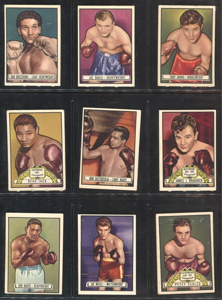 1951 Topps Ringside Complete Set of (96) Cards