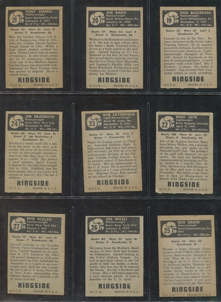 1951 Topps Ringside Complete Set of (96) Cards